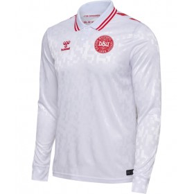 Goedkope Denemarken Uitshirt EK 2024 Lange Mouw